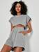 Malou naisten cropattu t-paita - Naisten paidat ja topit - 27016660 - 5