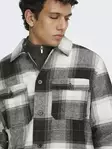 Zack shacket - Miesten takit ja bleiserit - 22036110 - 4