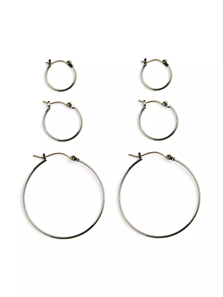 Belinda korvakorut 3-pack - Naisten korut - 17154991 - 1