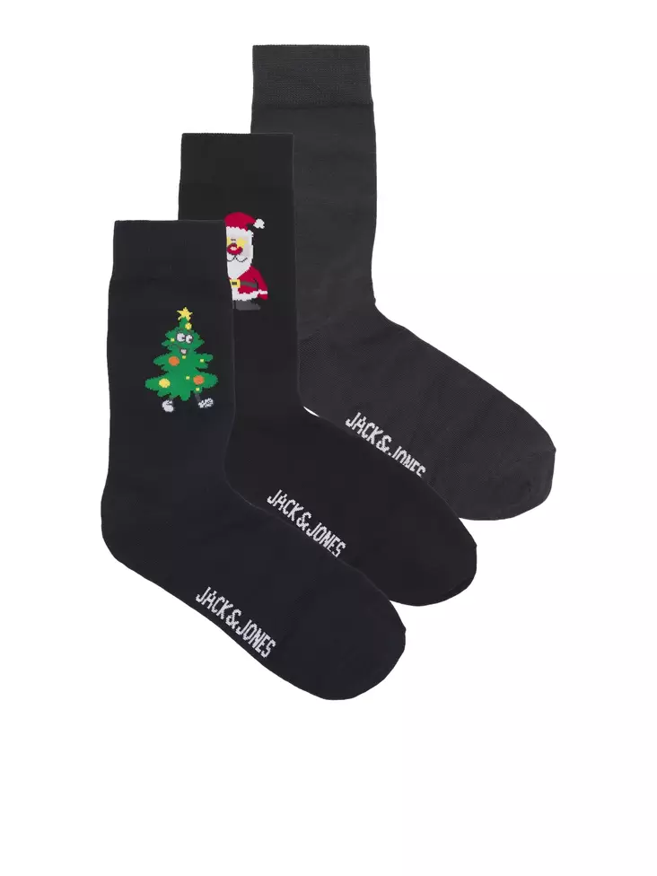 Holly jolly sukat 3-pack - Poikien asusteet - 12267021 - 1