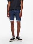 Ply farkkushortsit - Miesten housut ja shortsit - 22018582 - 3