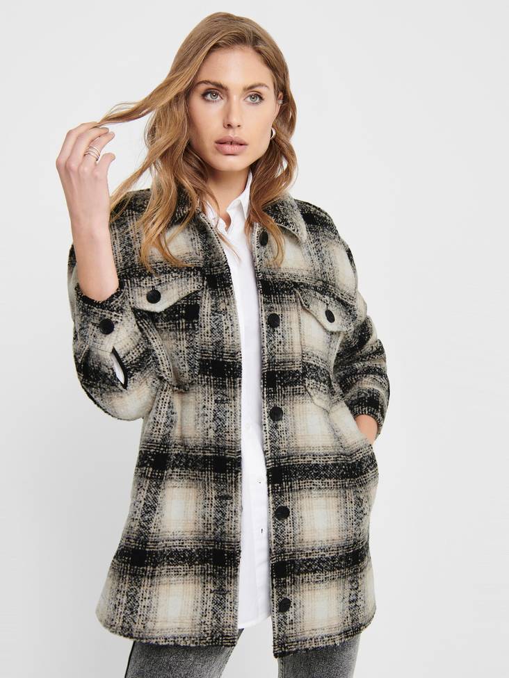 Allison naisten ruutu shacket - Naisten jakut ja takit - 15210562 - 1