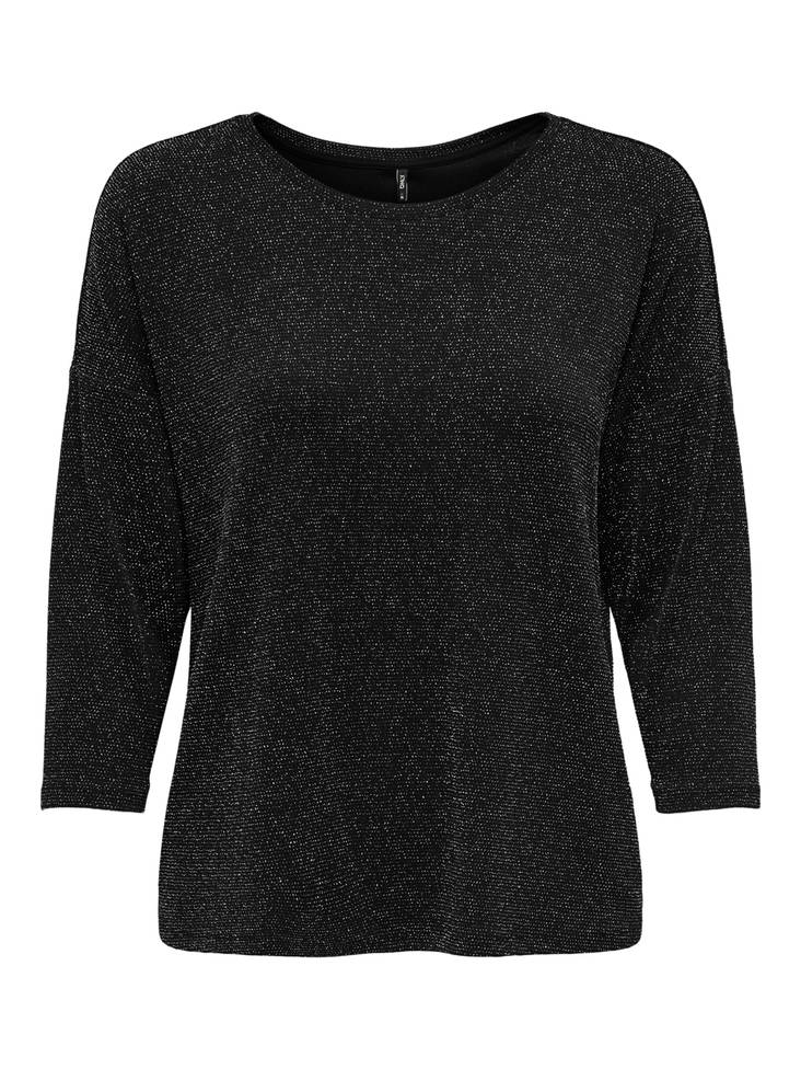 New Queen naisten glitter paita 3/4 -hihalla - Naisten paidat ja topit - 15214452 - 1