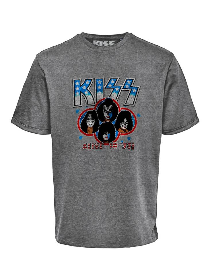 Kiss miesten t-paita - Miesten paidat ja t-paidat - 22020153 - 3