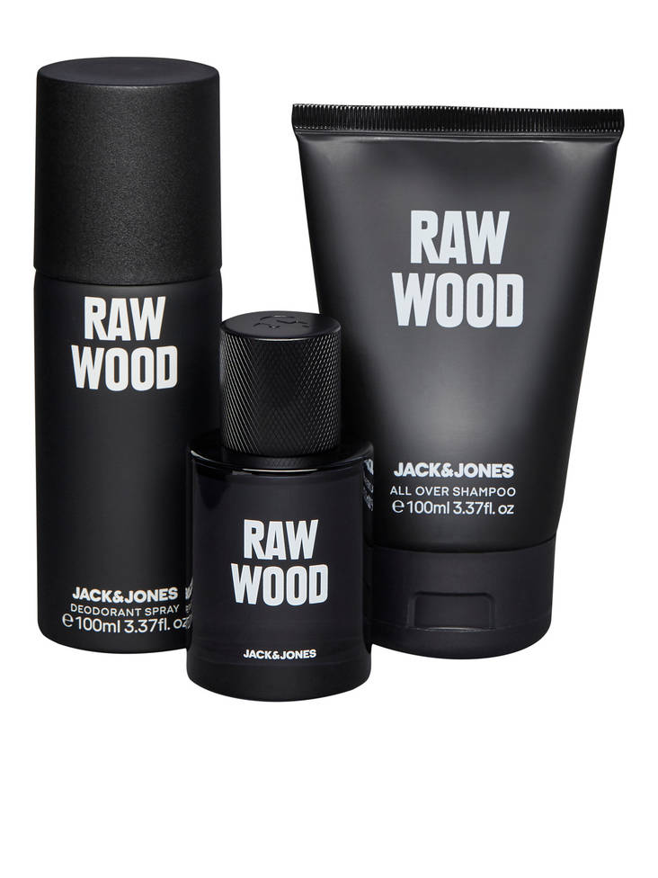 Raw wood miesten lahjapakkaus - Miesten asusteet - 12167023 - 1