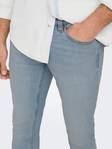 Loom slim farkut - Miesten housut ja shortsit - 22024924 - 3
