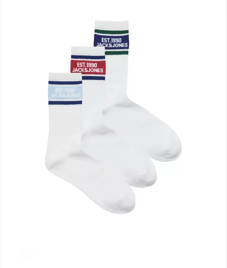 Greg tennissukat 3-pack - Miesten asusteet - 12295434 - 1