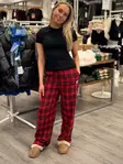 Frida flanellihousut - Naisten housut ja shortsit - 27035395 - 1