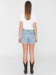 Smiley farkkushortsit - Naisten housut ja shortsit - 27010866 - 4