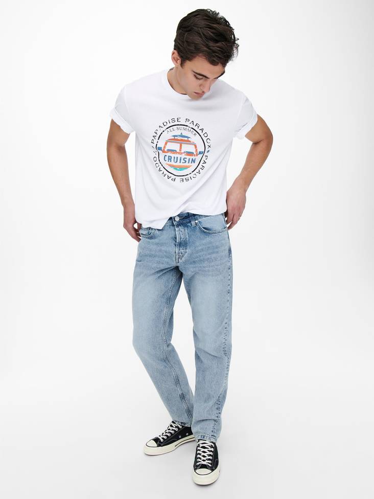 Edge loose farkut - Miesten housut ja shortsit - 22021416 - 1