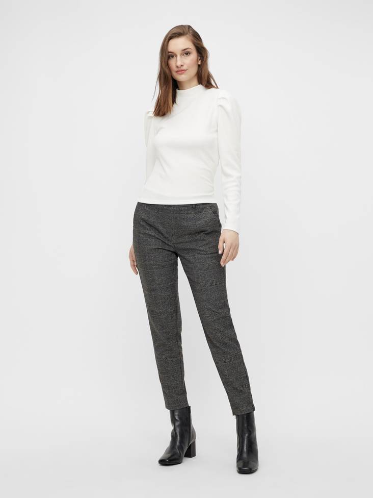 Lisa naisten ruutuhousut - Naisten housut ja shortsit - 23030466 - 1