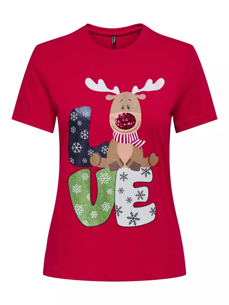 X-mas t-paita - Naisten paidat ja topit - 15219616 - 1