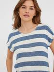 Wide stripe t-paita - Naisten paidat ja topit - 10190017 - 4