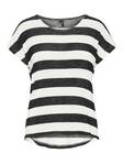 Wide stripe t-paita - Naisten paidat ja topit - 10190017 - 8