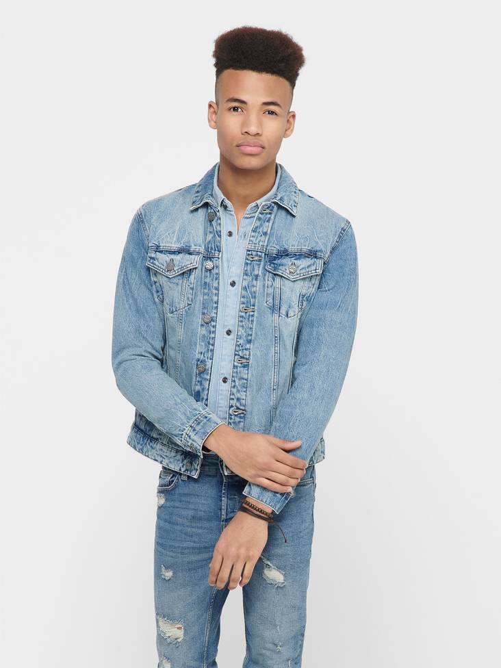 Coin trucker miesten farkkutakki - Miesten takit ja bleiserit - 22013597 - 1