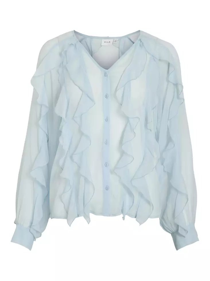 Mitalla röyhelöpaita - Naisten paidat ja topit - 14111357 - 1