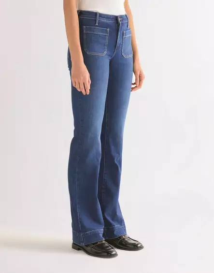 Flare farkut - Naisten housut ja shortsit - 112351028 - 2