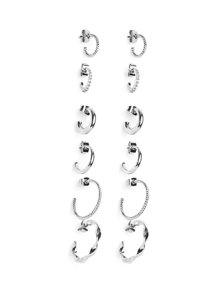 Diona korvakorut 6-pack - Naisten korut - 17120519 - 1