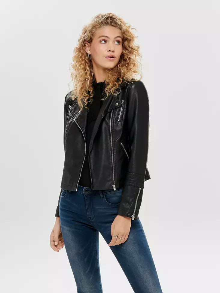 Gemma biker keinonahkatakki - Naisten jakut ja takit - 15153079 - 1