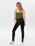 Blush naisten farkut - Naisten housut ja shortsit - 15184712MUSTA - 4
