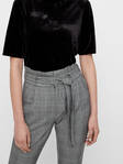 Eva naisten Paperbag housut - Naisten housut ja shortsit - 10209834HARMAA - 4