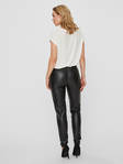 Milan naisten pu-leggarit - Naisten housut ja shortsit - 27009211MUSTA - 4