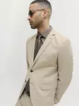 Solaris puvuntakki - Miesten takit ja bleiserit - 12141107BEIGE - 2
