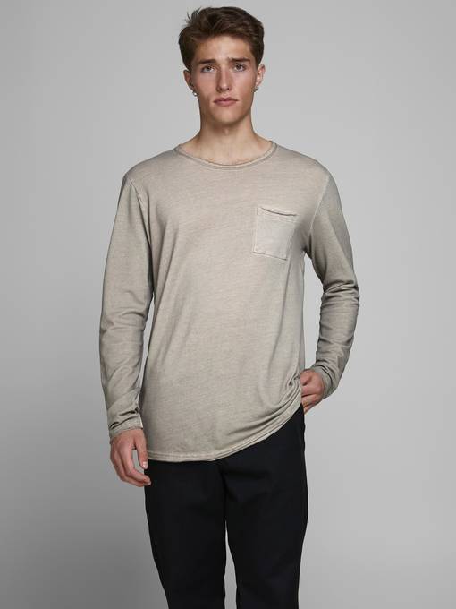 Bla miesten paita - Miesten paidat ja t-paidat - 12170984BEIGE - 1
