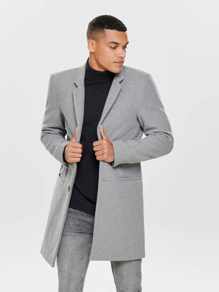 Maximilian miesten villakangastakki - Miesten takit ja bleiserit - 22013184LGM - 1