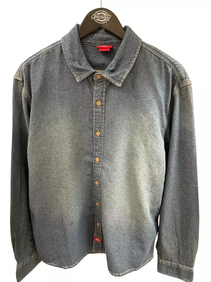 Lightweight denim shirt - Miesten paidat ja t-paidat - DK0A88GY - 1